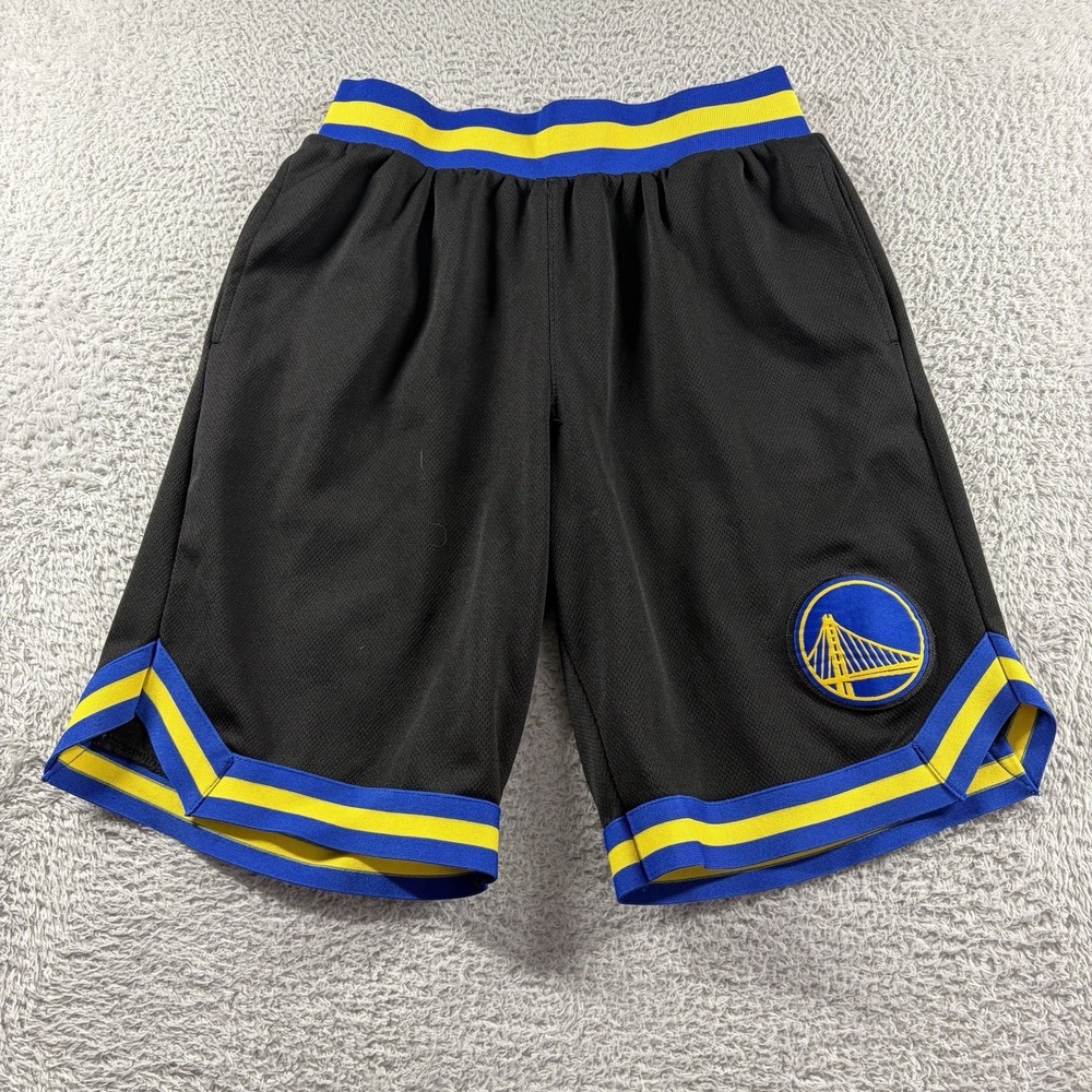 Golden State Warriors Basketball Shorts Mens Small‎ Black Athletic